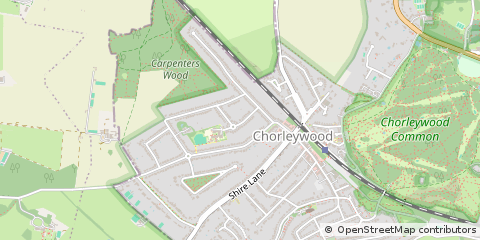 Map of Rickmansworth