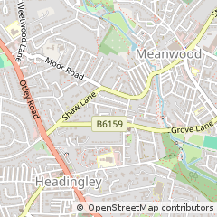 Map of Leeds