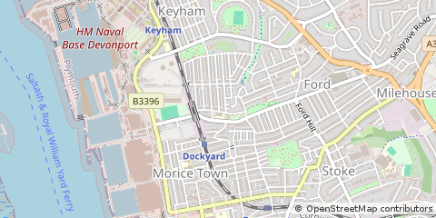 Map of Plymouth