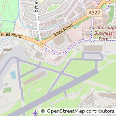 Map of Farnborough