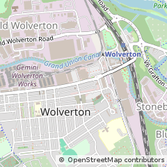 Map of Milton Keynes, Buckinghamshire