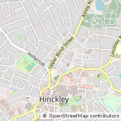 Map of Hinckley
