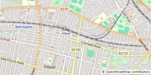Map of Hove
