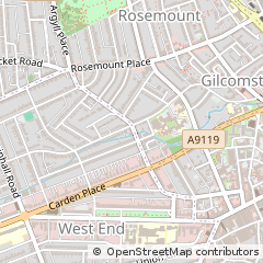 Map of Aberdeen