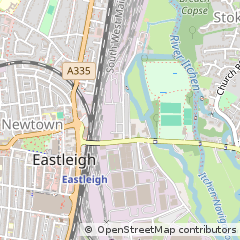 Map of Southampton, Hampshire
