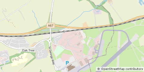 Map of Darlington