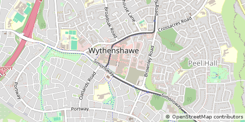 Map of Manchester