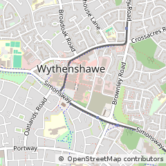 Map of Manchester