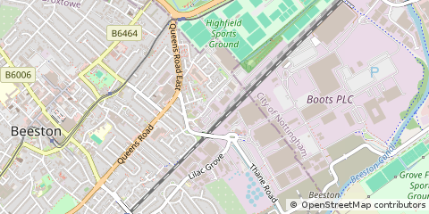 Map of Nottingham