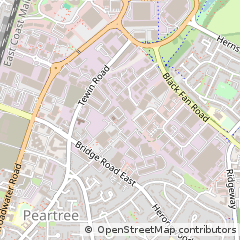 Map of Welwyn Garden City, Hertfordshire