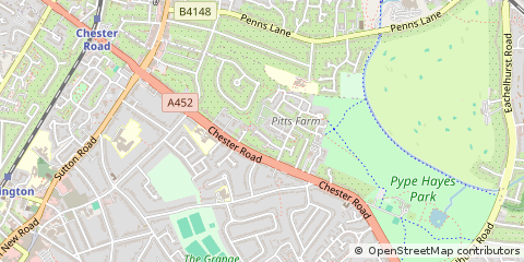 Map of Birmingham
