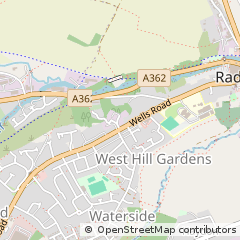 Map of Radstock, Avon