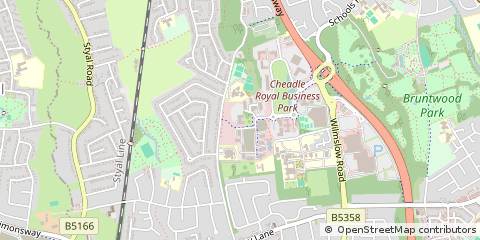 Map of Cheadle