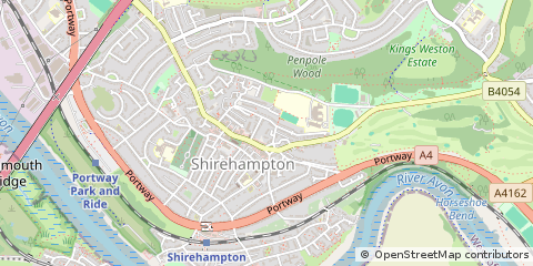 Map of Bristol