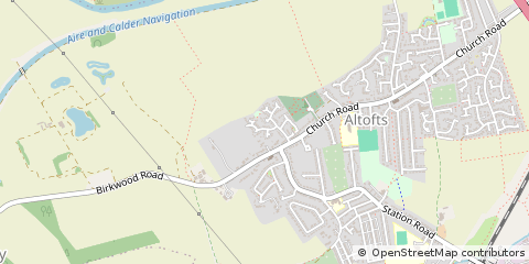 Map of Normanton, West Yorkshire