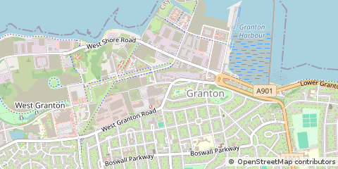 Map of Edinburgh
