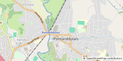 Map of Swansea