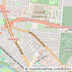 Map of Cardiff