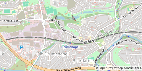 Map of Glasgow