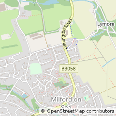 Map of Lymington, Hampshire
