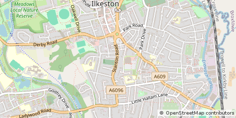 Map of Ilkeston