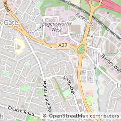 Map of Southampton, Hampshire