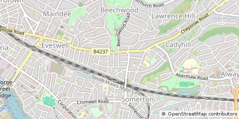 Map of Newport
