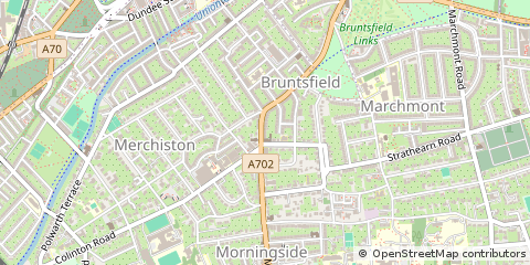 Map of Edinburgh