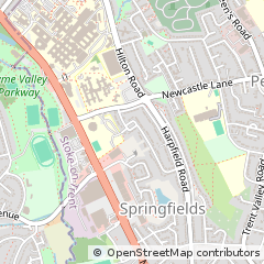 Map of Stoke-on-Trent