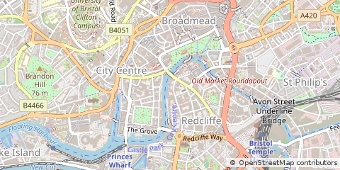 Map of Bristol