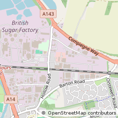Map of Bury ST Edmunds, Suffolk