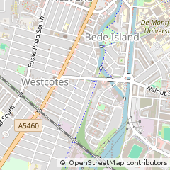 Map of Leicester