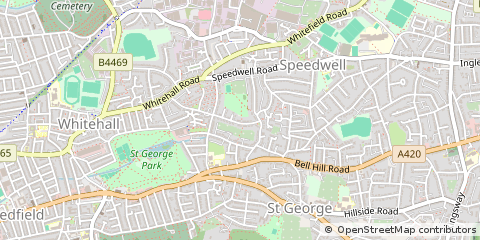 Map of Bristol