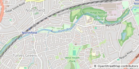 Map of Birmingham