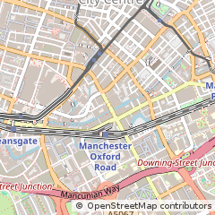 Map of Manchester