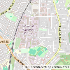 Map of Reddish, Stockport