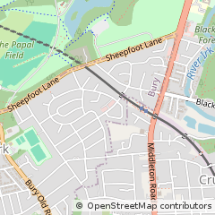 Map of Manchester