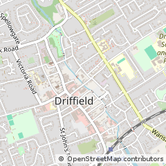 Map of Driffield, East Yorkshire