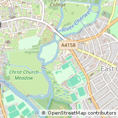 Map of Oxford, Oxfordshire