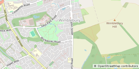 Map of Cannock