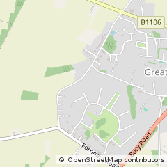 Map of Great Barton