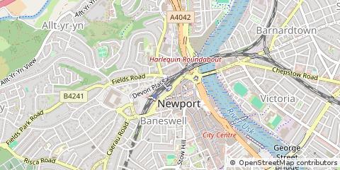 Map of Newport