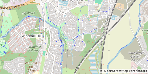 Map of Runcorn, Cheshire