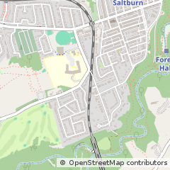 Map of Saltburn-by-the-SEA, Cleveland
