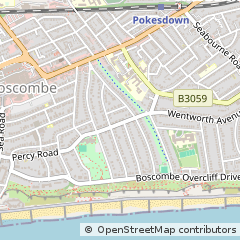 Map of Bournemouth
