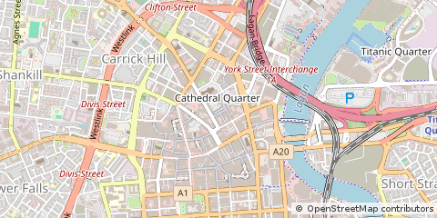 Map of Belfast