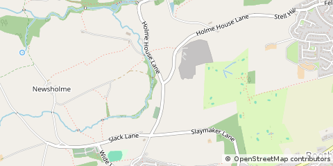 Map of Keighley, West Yorkshire