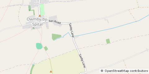 Map of Market Rasen, Lincolnshire