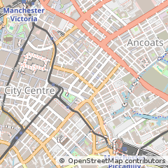 Map of Manchester