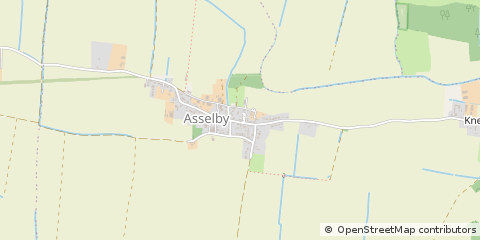 Map of Asselby, East Yorkshire
